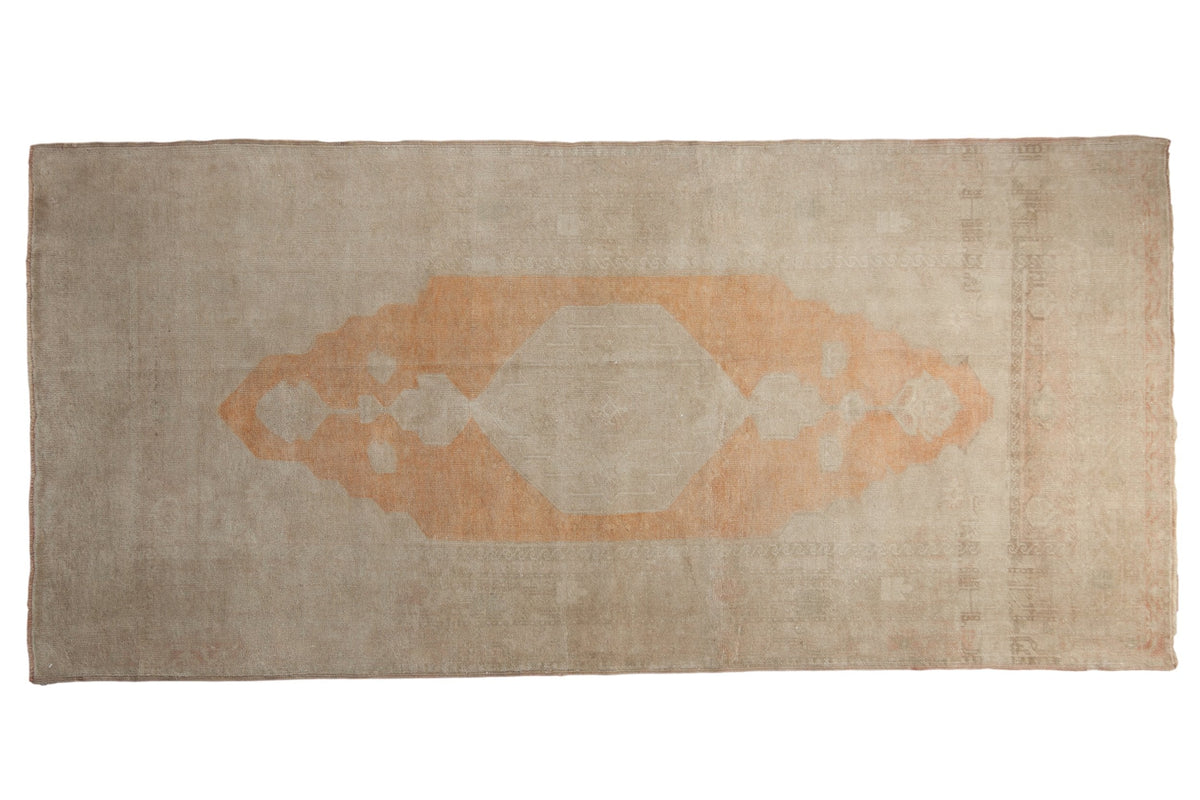 4x8.5 Vintage Distressed Oushak Rug Runner by Old New House® - main product image for Resin Society