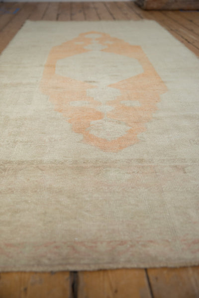 4x8.5 Vintage Distressed Oushak Rug Runner by Old New House® - product image 4 for Resin Society