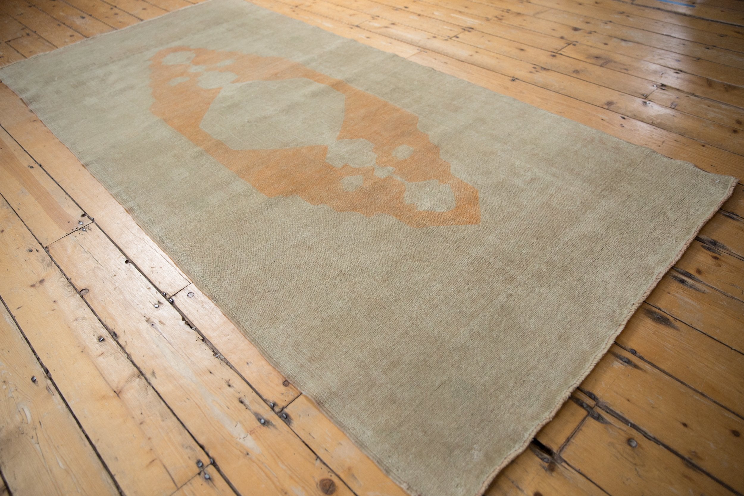4x8.5 Vintage Distressed Oushak Rug Runner by Old New House® - product image 7 for Resin Society