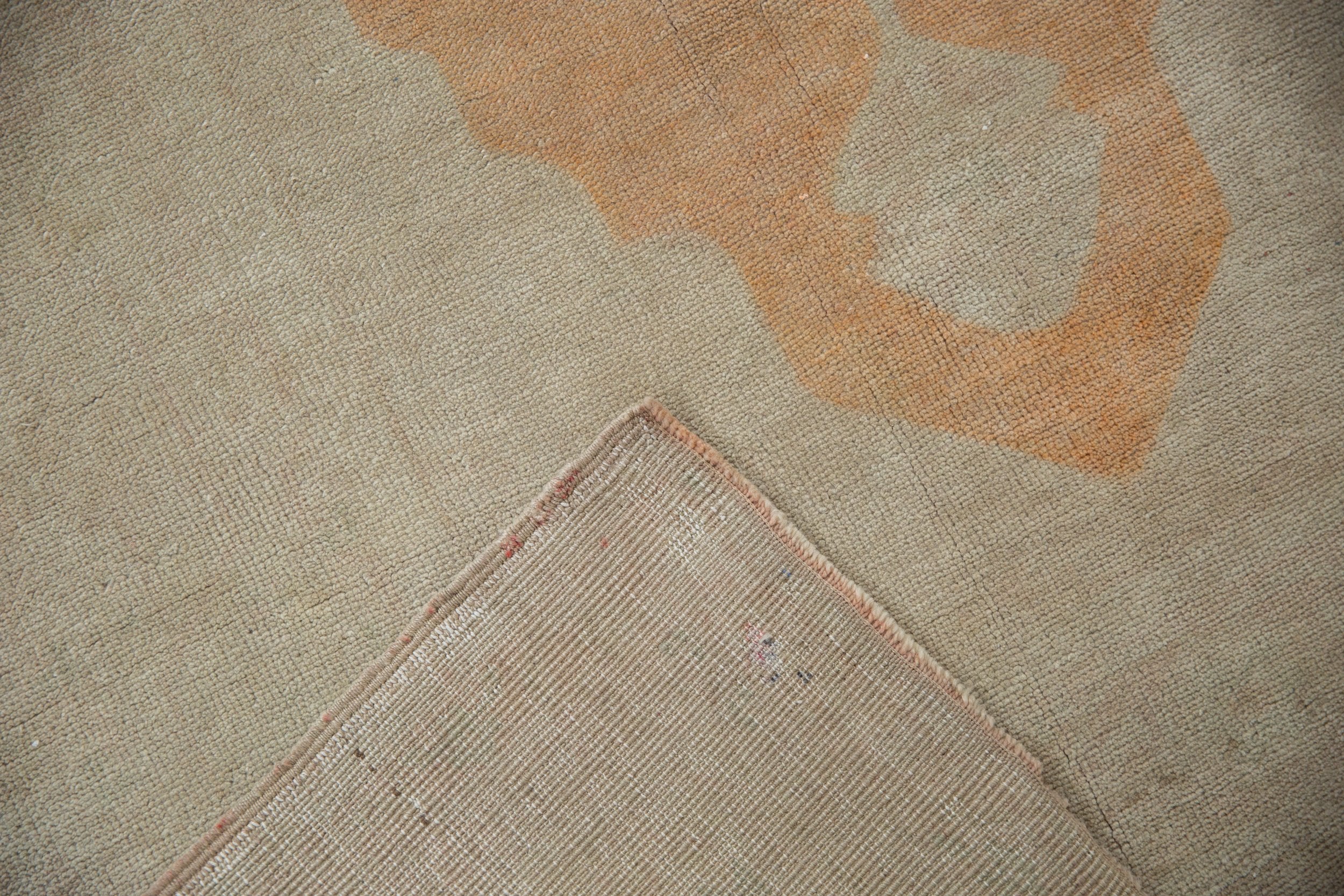 4x8.5 Vintage Distressed Oushak Rug Runner by Old New House® - product image 9 for Resin Society