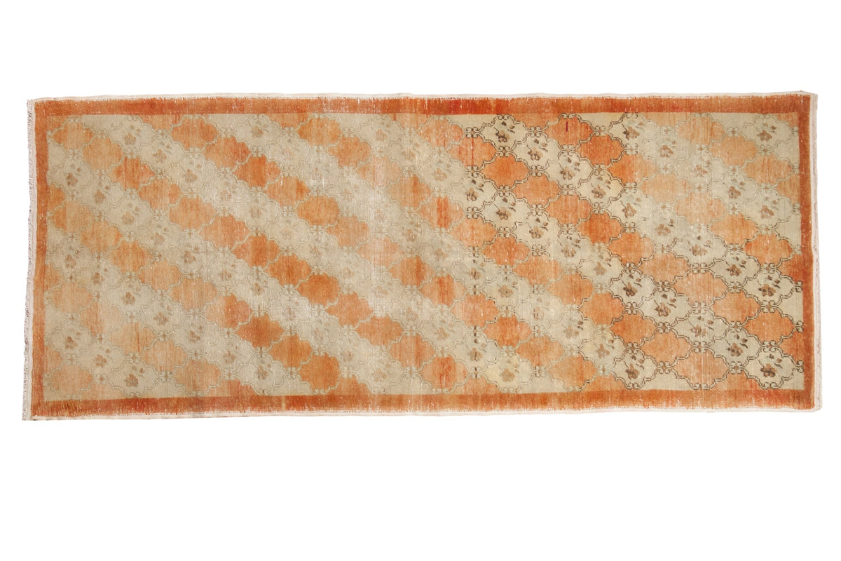 3.5x9.5 Vintage Distressed Oushak Rug Runner by Old New House® - main product image for Resin Society