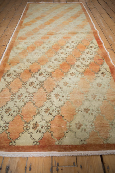 3.5x9.5 Vintage Distressed Oushak Rug Runner by Old New House® - product image 3 for Resin Society