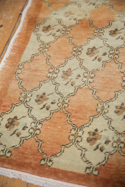 3.5x9.5 Vintage Distressed Oushak Rug Runner by Old New House® - product image 4 for Resin Society