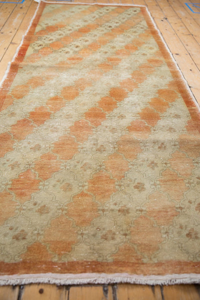 3.5x9.5 Vintage Distressed Oushak Rug Runner by Old New House® - product image 6 for Resin Society