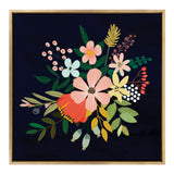 Sylvie Floralis C Framed Canvas