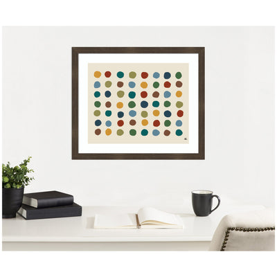 Meditation No.
3b by Kelly Knaga Framed Wall Art Print