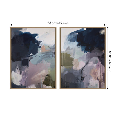 Under the Sky No.
1 & No.
2 2 Piece Framed Canvas Wall Art Set by Amy Lighthall