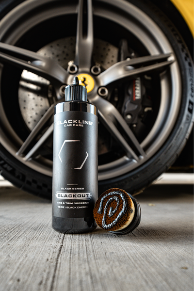 BLACKLINE® BLACKOUT TRIM & TIRE DRESSING by Blackline Car Care - product image 4 for Resin Society