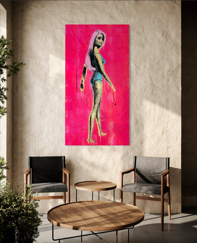 Barbie on Pink by Denis OUCH - product image 2 for Resin Society