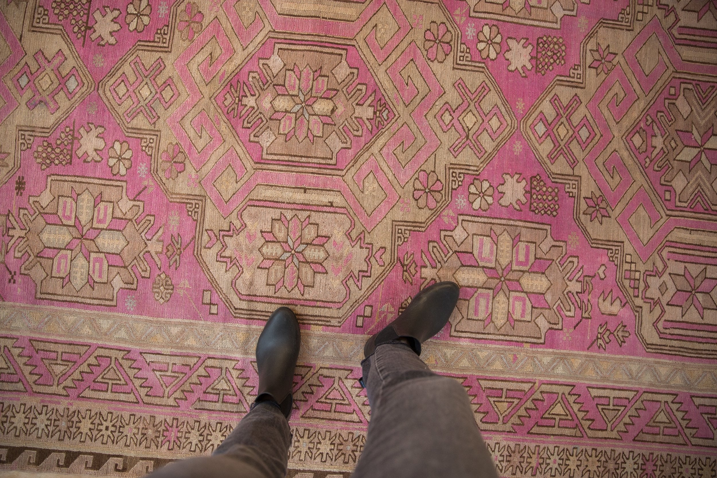 6x11 Vintage Distressed Soumac Carpet by Old New House® - product image 2 for Resin Society