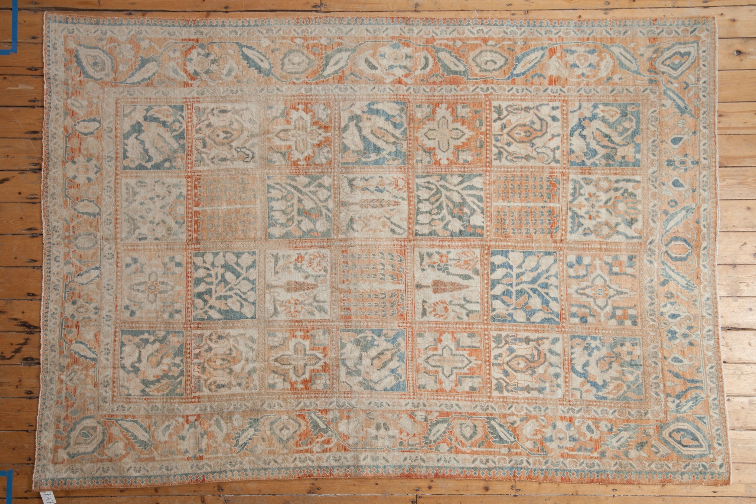 6.5x9.5 Vintage Distressed Bakhtiari Carpet by Old New House® - product image 10 for Resin Society