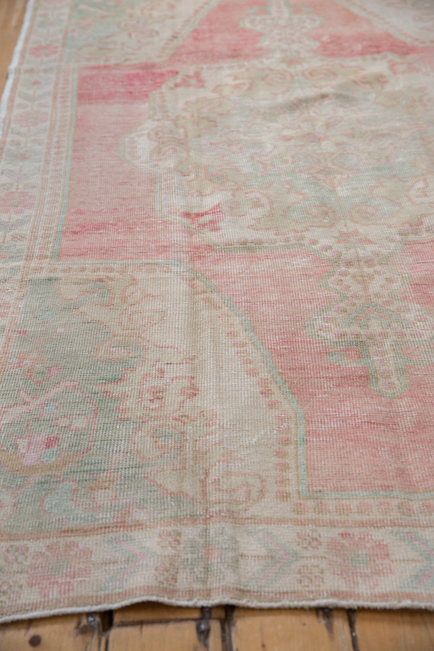 4.5x8 Vintage Distressed Oushak Rug Runner by Old New House® - product image 9 for Resin Society