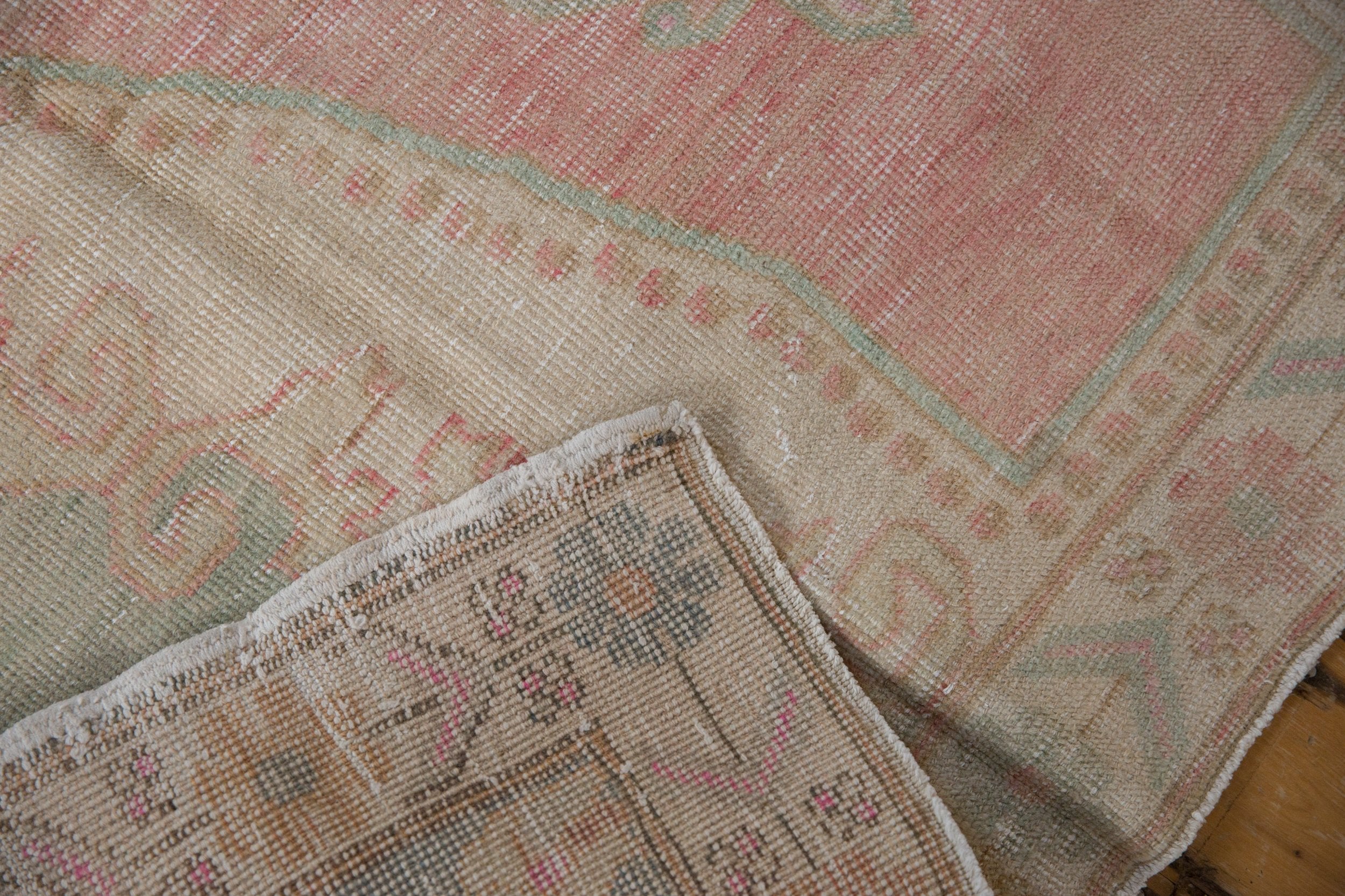 4.5x8 Vintage Distressed Oushak Rug Runner by Old New House® - product image 12 for Resin Society