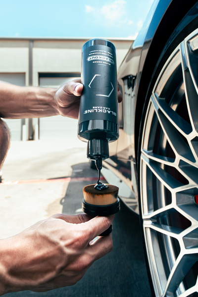 BLACKLINE® BLACKOUT TRIM & TIRE DRESSING by Blackline Car Care - product image 5 for Resin Society