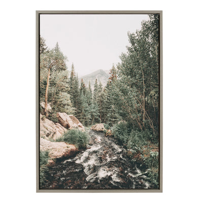 Sylvie Meet Me Here Framed Canvas by kateandlaurel - product image 13 for Resin Society