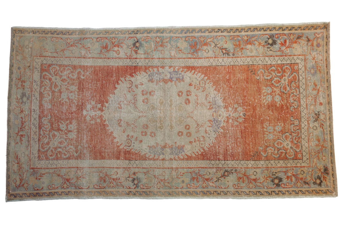 3.5x6.5 Vintage Distressed Oushak Rug by Old New House® - main product image for Resin Society
