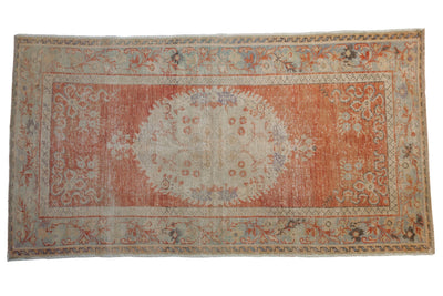 3.5x6.5 Vintage Distressed Oushak Rug by Old New House® - main product image for Resin Society