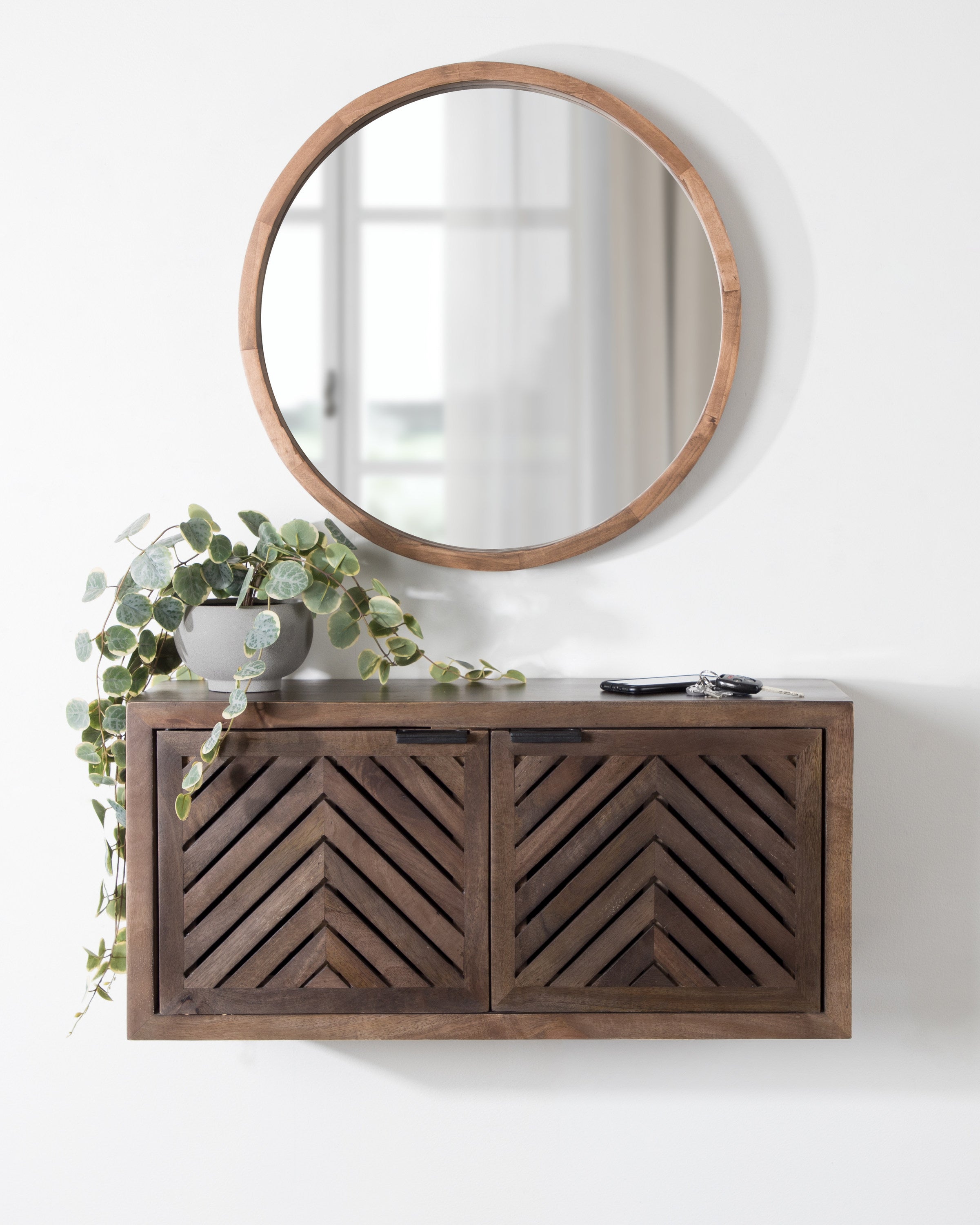Mezzeta Decorative Wood Wall Cabinet by kateandlaurel - product image 20 for Resin Society