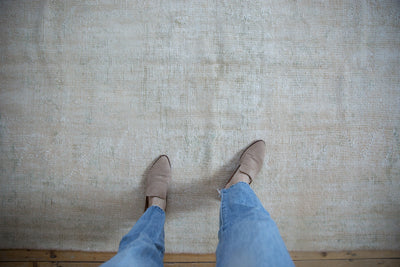 5x8.5 Vintage Distressed Oushak Carpet