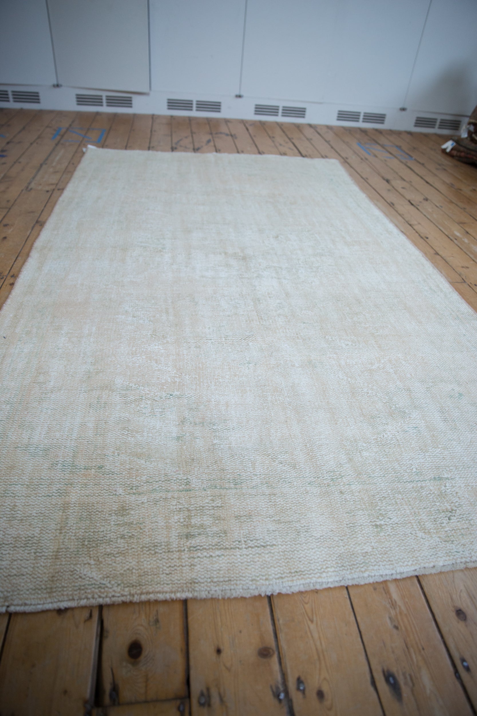 5x8.5 Vintage Distressed Oushak Carpet