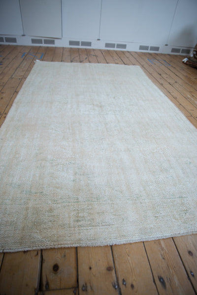 5x8.5 Vintage Distressed Oushak Carpet