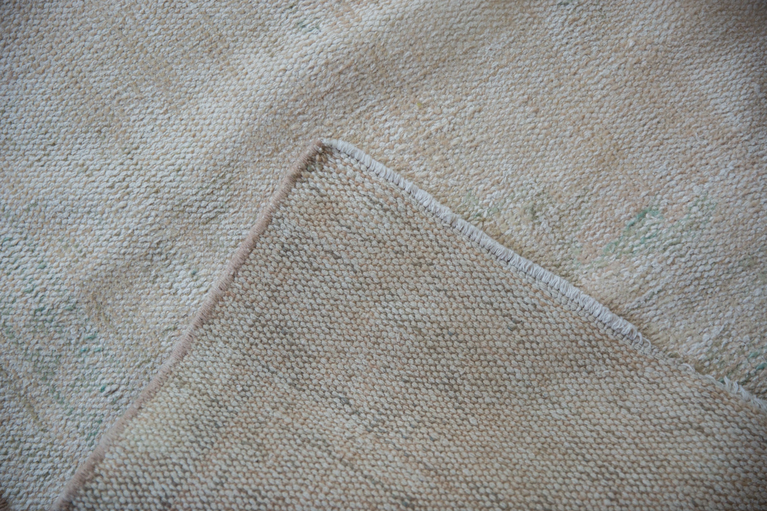 5x8.5 Vintage Distressed Oushak Carpet