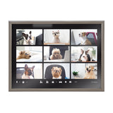 Blake Video Chat Dogs Framed Printed Glass by The Creative Bunch Studio by kateandlaurel - product image 2 for Resin Society