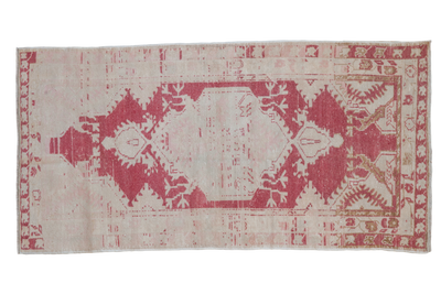 3x6 Vintage Distressed Oushak Rug Runner