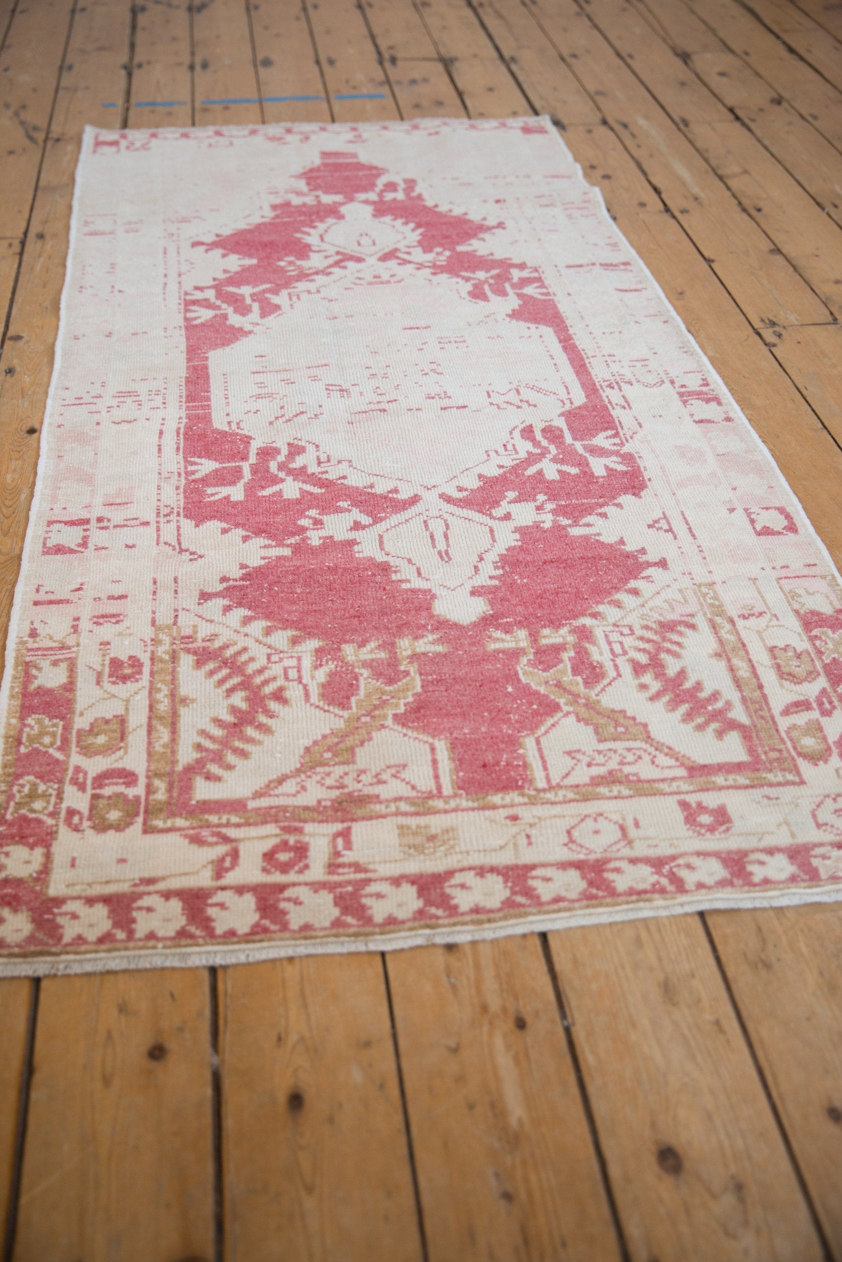 3x6 Vintage Distressed Oushak Rug Runner