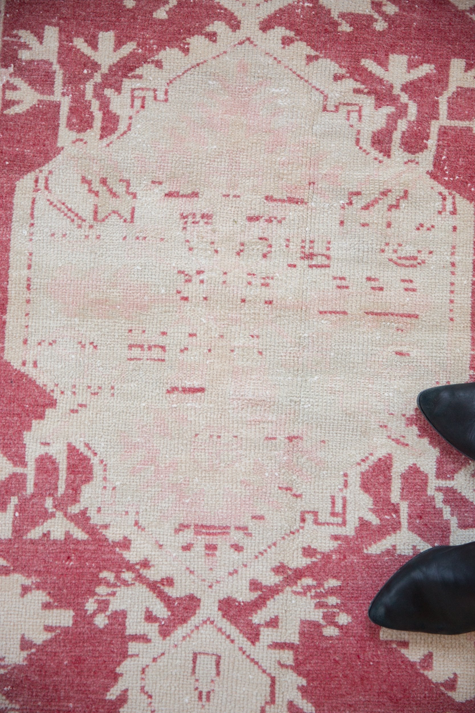 3x6 Vintage Distressed Oushak Rug Runner
