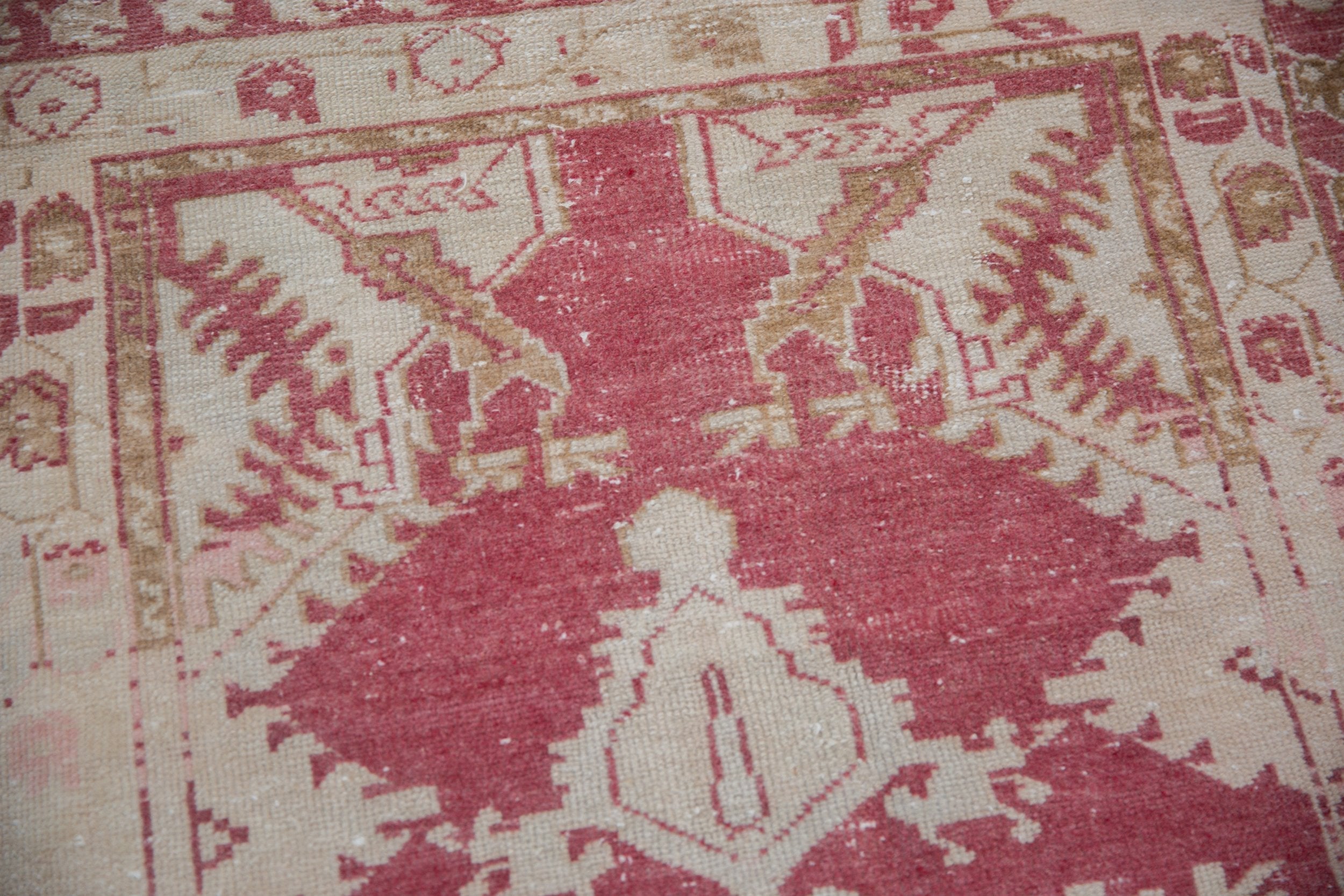 3x6 Vintage Distressed Oushak Rug Runner