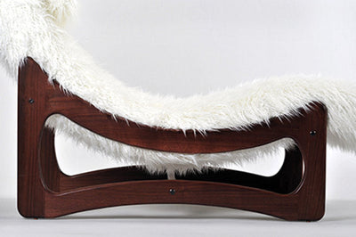 Chaise Lounge – Mongolian Fur by Enrico Bartolini - product image 2 for Resin Society