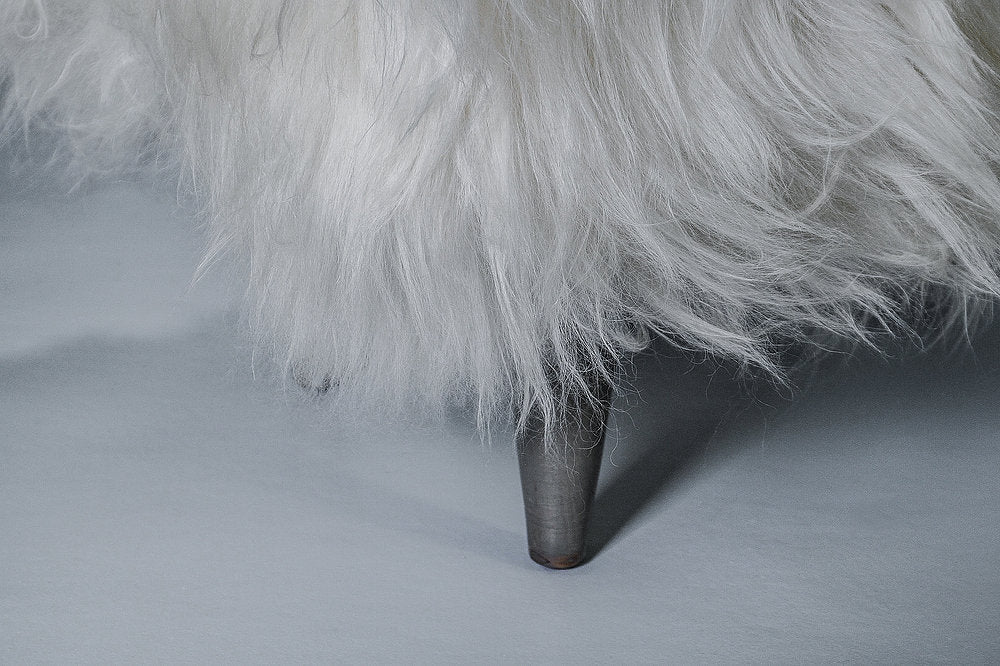 84″ Icelandic Fur Bench by Enrico Bartolini - product image 5 for Resin Society