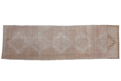 3.5x12.5 Vintage Distressed Oushak Rug Runner by Old New House® - main product image for Resin Society