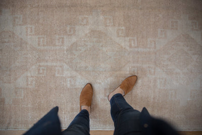 3.5x12.5 Vintage Distressed Oushak Rug Runner by Old New House® - product image 2 for Resin Society