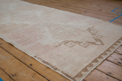 3.5x12.5 Vintage Distressed Oushak Rug Runner by Old New House® - product image 6 for Resin Society