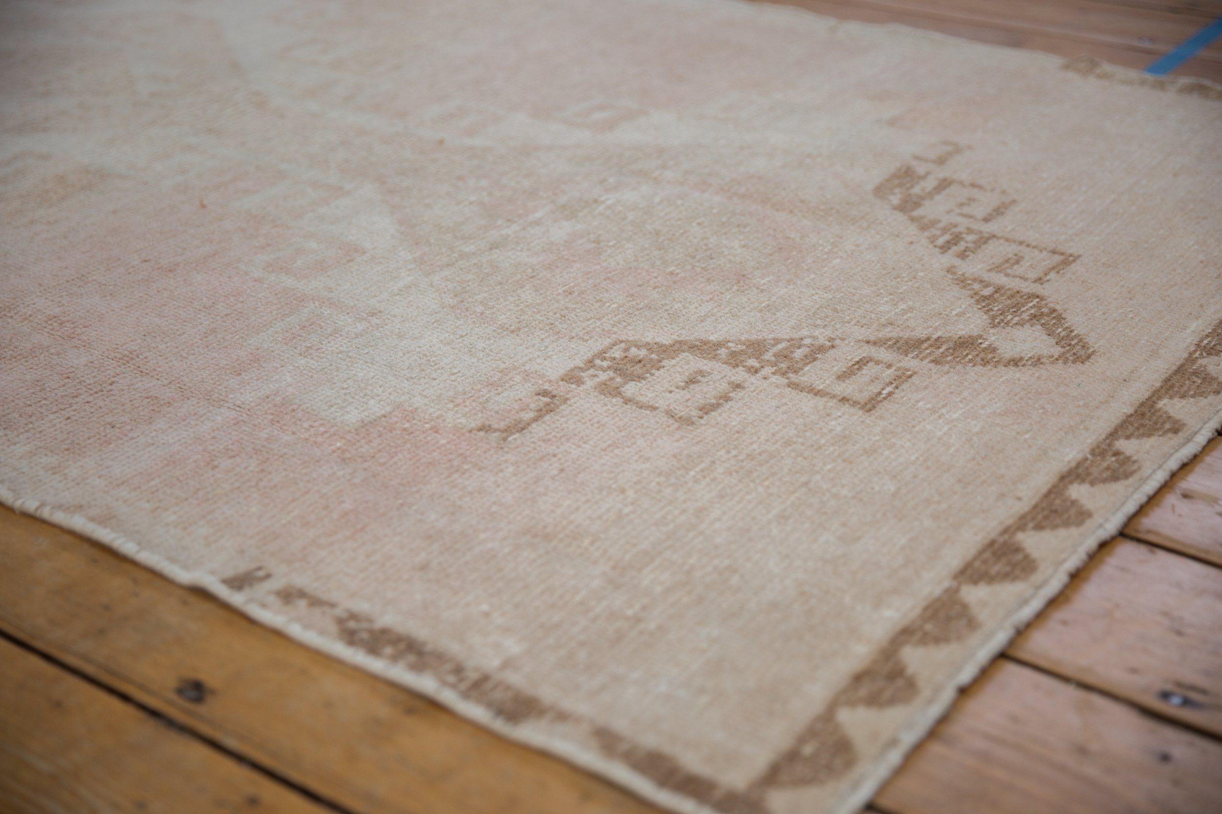 3.5x12.5 Vintage Distressed Oushak Rug Runner by Old New House® - product image 7 for Resin Society
