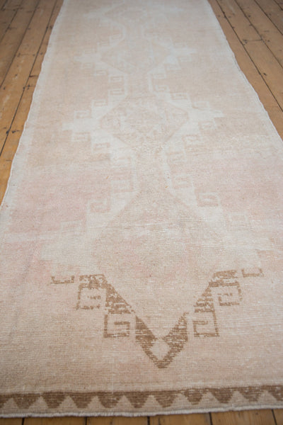 3.5x12.5 Vintage Distressed Oushak Rug Runner by Old New House® - product image 8 for Resin Society