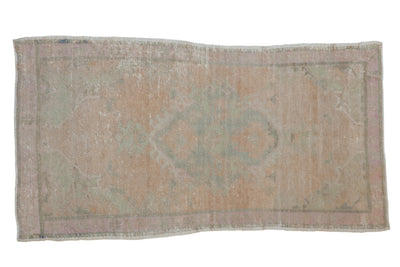 2.5x4.5 Vintage Distressed Oushak Rug