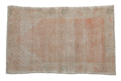 2x3.5 Vintage Distressed Oushak Rug