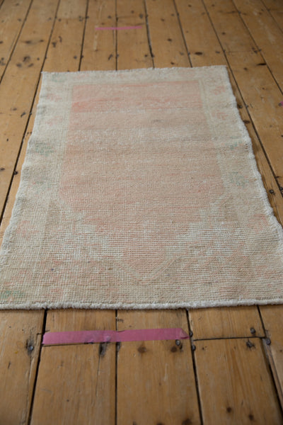 2x3.5 Vintage Distressed Oushak Rug