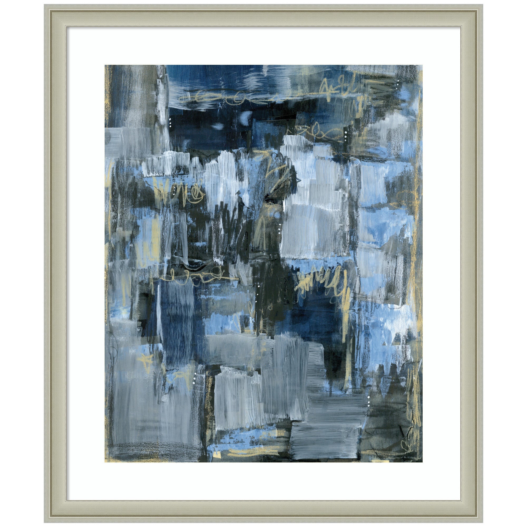 Framed Art Thunder Only Happens When its Raining by Leah Nadeau