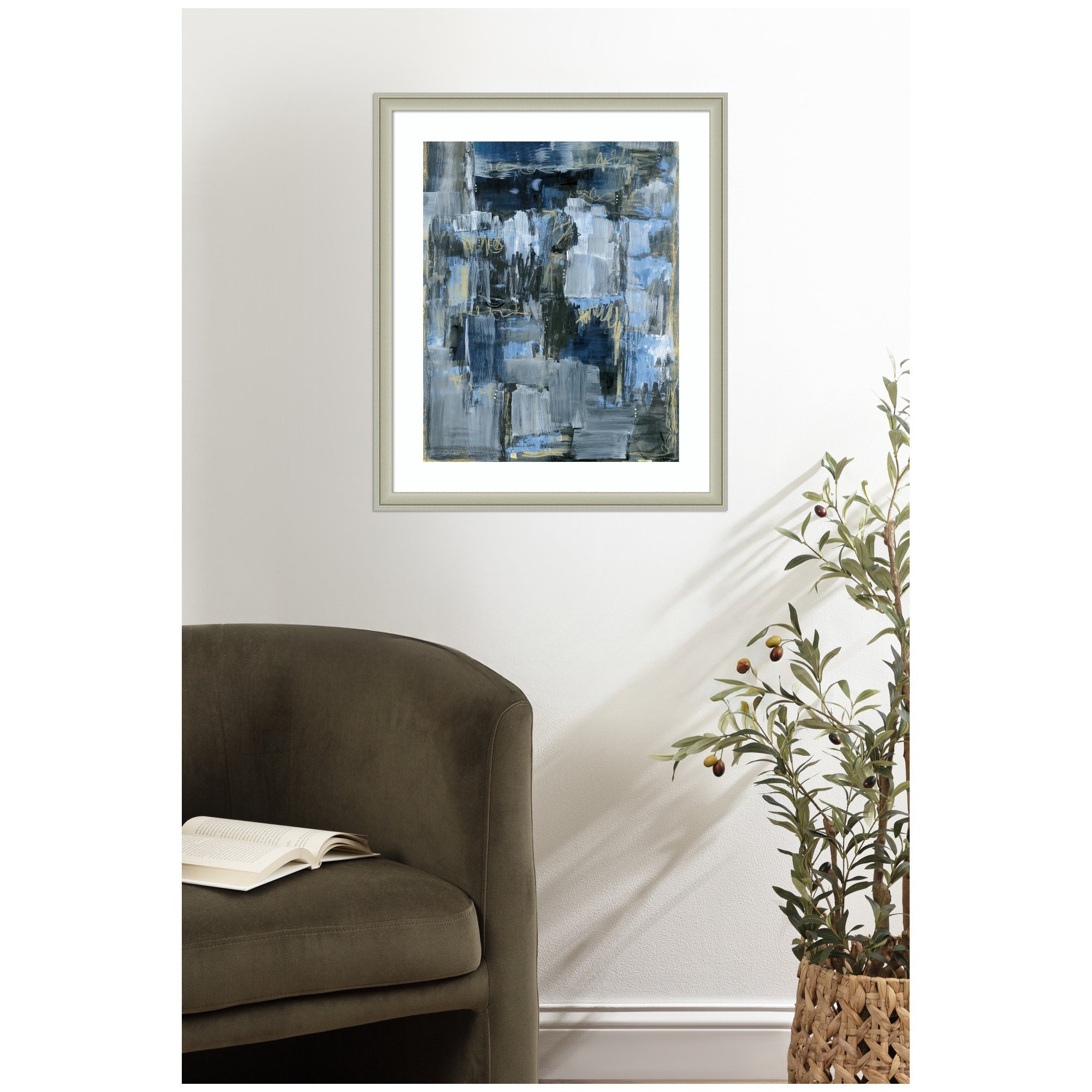 Framed Art Thunder Only Happens When its Raining by Leah Nadeau
