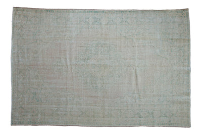 6x9.5 Vintage Distressed Oushak Carpet