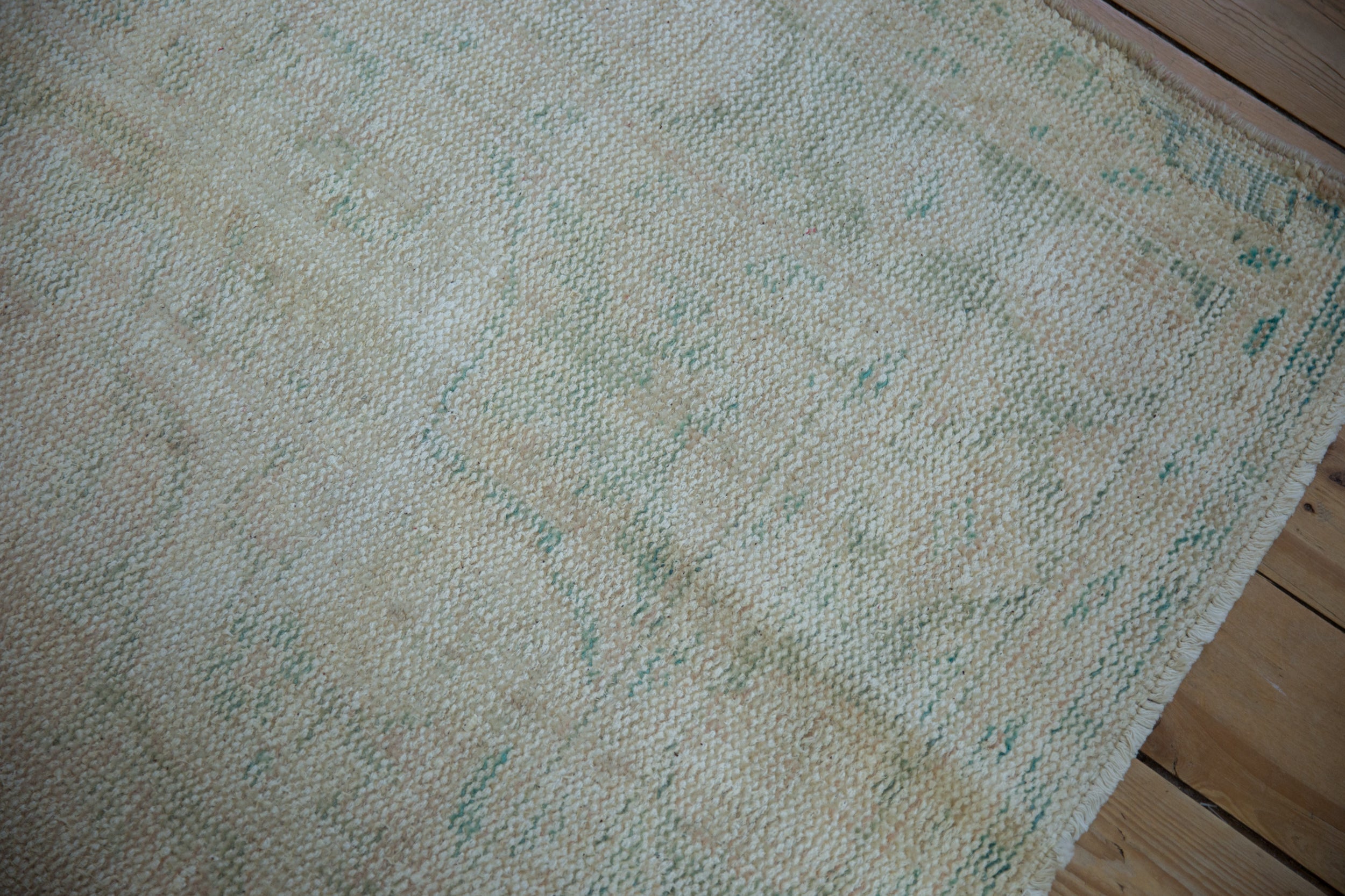 6x9.5 Vintage Distressed Oushak Carpet