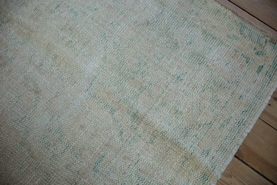 6x9.5 Vintage Distressed Oushak Carpet