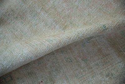6x9.5 Vintage Distressed Oushak Carpet