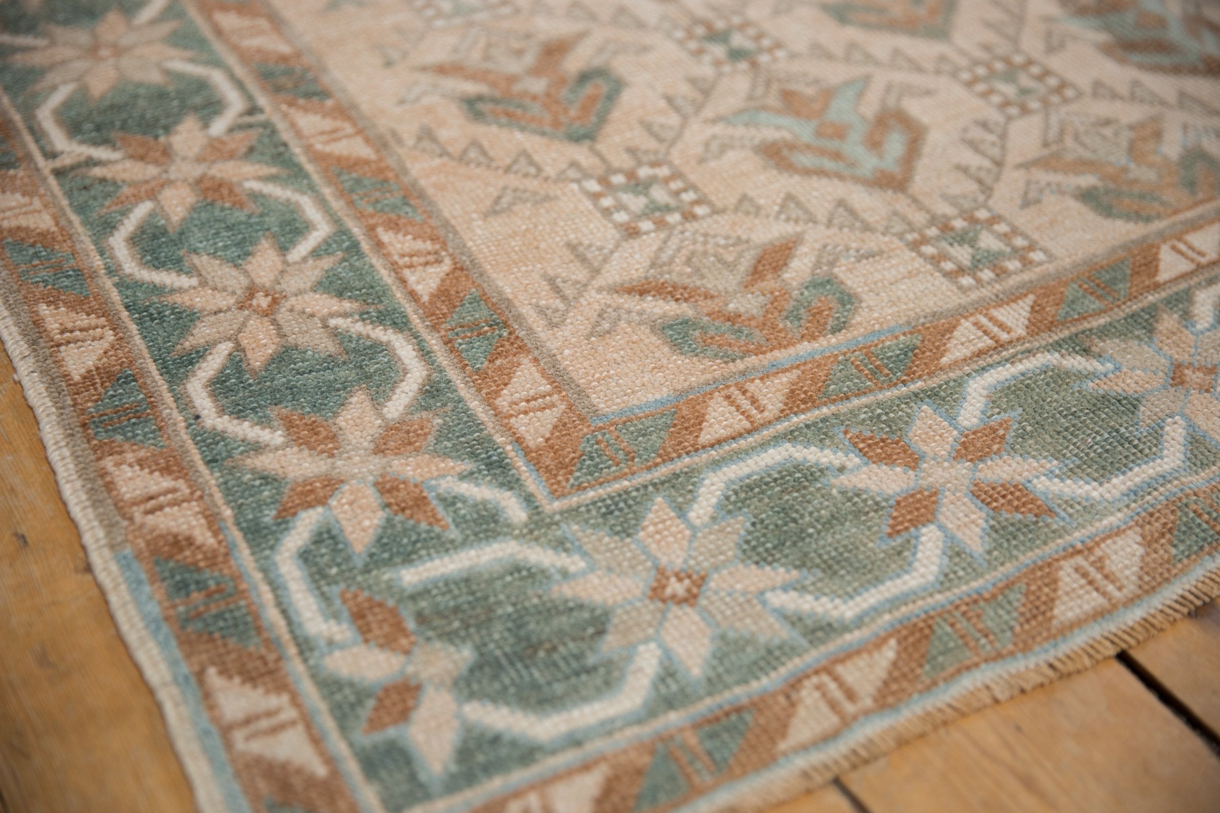 5x10.5 Vintage Distressed Oushak Rug Runner by Old New House® - product image 7 for Resin Society