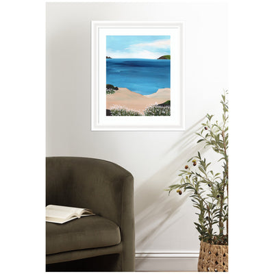 Framed Art Midday at Sea by Nikita Jariwala