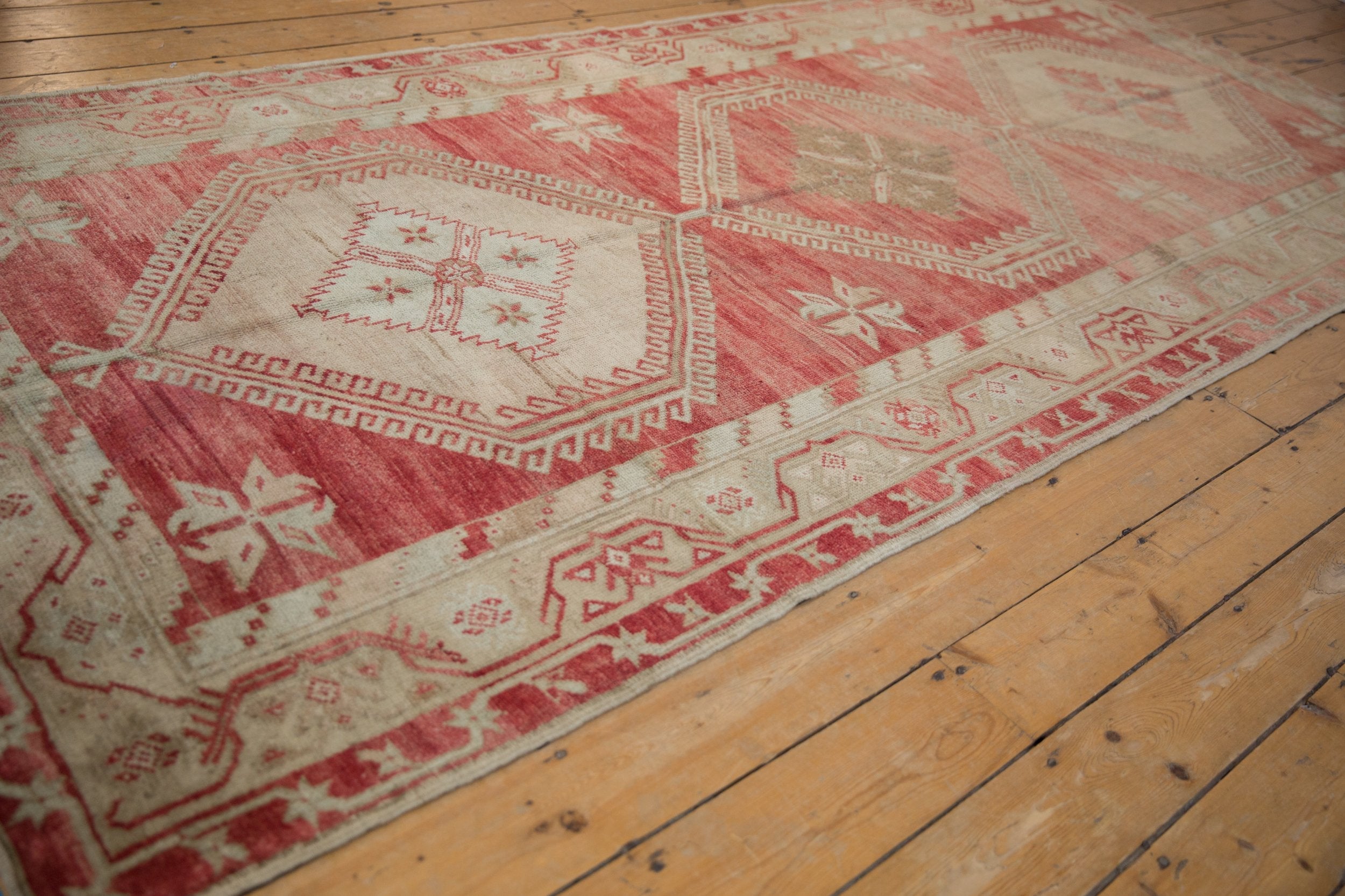 5x11 Vintage Distressed Oushak Rug Runner by Old New House® - product image 7 for Resin Society